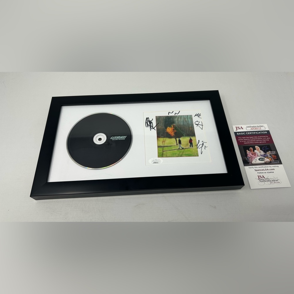 Citizen signed Calling The Dogs CD Cover Framed JSA COA